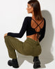 Afbeelding van Lali Crop Top in Zwart