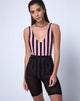 Afbeelding van Lalung Lijfje in Campbell Stripe Rocks