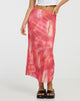 Afbeelding van Lassie Maxi Rok in Abstract Vaag Roze