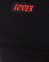 Rib Zwart "Lover" Embro
