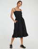 Afbeelding van Lennox Midi Dress in Zwart