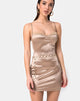 Afbeelding van Lesty Bodycon Jurk in Goud