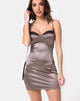 Afbeelding van Lesty Bodycon Jurk in Warm Staal