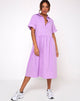 Afbeelding van Lista Midi Dress in Lila