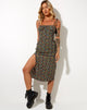 Afbeelding van Lotie Midi Dress in Kenny Floral