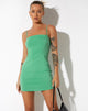 Afbeelding van Lovana Mini Dress in Getailleerd groen