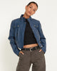 Afbeelding van Loviana Jacket in PU Navy