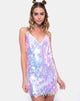 Afbeelding van Luna Jurk in Opaal Unicorn Pailletten Roze