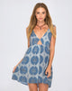 Afbeelding van Lyre-jurk in Maangezicht Blauw