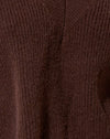 Gebreid Choco Bruin