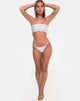 Afbeelding van Maise Bottom Bikini in Sequin Diamond Shine