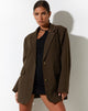 Afbeelding van Maiwa Blazer in Krijtstreep Bruin