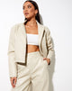 Afbeelding van Maja Cropped Blazer in Pu Ecru