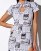 Afbeelding van Marlin Bodycon Jurk in Tarot