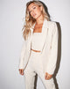 Afbeelding van Marwah Blazer in Crème