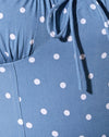 Rok Polka Blauw