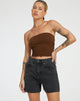 Afbeelding van Halflange Shorts in Black Wash