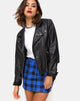 Afbeelding van Mini Broomy Rok in Tartan Blauw