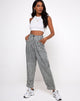 Afbeelding van Misca Broek in Brandy Check Foam