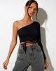 Afbeelding van Mitzi Crop Top in Zwart