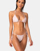 Afbeelding van Mone Bottom Bikini in Glitter Roze