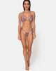 Afbeelding van Mone Bikinibroekje in Gunmetal Glitter