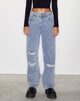 Afbeelding van Rips Parallel Jean in Light Wash