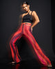 Zola Flare Broek in Solarized Oranje en Roze