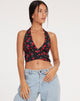 Afbeelding van Nanda Crop Top in Kersen Zwart