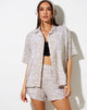 Afbeelding van Narsi shirt in ton-sur-ton zebra