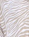 Ton-sur-ton zebra