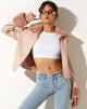 Afbeelding van Neliya Jas in Pu Roze