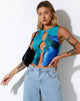 Afbeelding van Nolan Crop Top in Vloeibare Aquarelwas