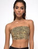 Afbeelding van Nolia Tube Top in Rar Leopard