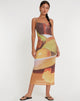 Afbeelding van Nori Maxi Dress in Fruit Fotoprint