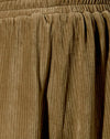 Fluwelen rib Khaki