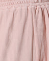 Fluwelen Rib Licht Roze