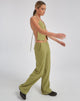beeld van MOTEL X OLIVIA NEILL Amadi broek met wijde pijpen in Seamfoam Green