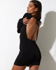 Afbeelding van Onsa Mini Dress in Crepe Zwart