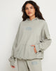 Afbeelding van Oversize Hoodie in Surf Blue Utopia