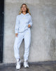 Afbeelding van Basta Jogger in Baby Blue Angel Embro in Lemon