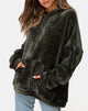Afbeelding van Oversize Hoody in Chenille Olive