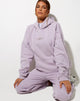 Afbeelding van Oversize Hoodie in Violet Angel Embro