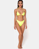 Afbeelding van Meeka Bikinibroekje in Coated Lime