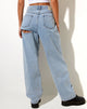 Afbeelding van Bum Rips Parallel Jean in Tonal Light Wash