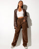Afbeelding van Parallel Jean in Cord Donkere Chocolade
