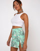 Afbeelding van Pelmet minirok in Chinese draak Neo Mint