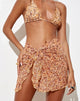 Afbeelding van Pao Sarong in Kleine Bloem Bruin