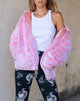 Afbeelding van Emerson jas in imitatiebont Roze