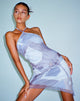 Afbeelding van Adelia Mini Dress in Denim Pocket
